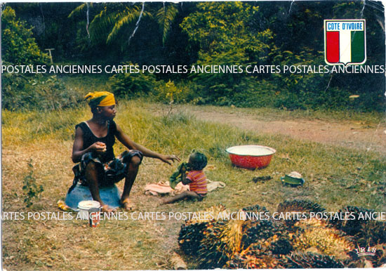 Cartes postales anciennes > CARTES POSTALES > carte postale ancienne > cartes-postales-ancienne.com Republique de cote d'ivoire